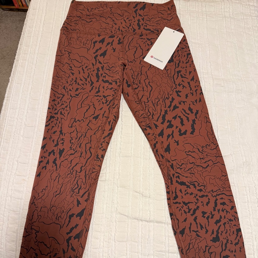 Lululemon Align HR Pant 25inch *Jacquard Print, NWT, Size 8